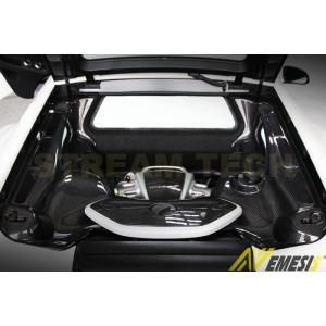 McLaren マクラーレン MP4-12C用 カーボン エンジンサイドパネル サイドエンジンカバー...