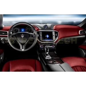 MASERATI マセラティ ギブリ 左ハンドル用 リアルカーボン インテリアパネル 7点セット イ...