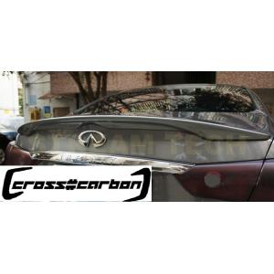 NISSAN 日産 インフィニティ Q50 V37 スカイライン セダン用 トランクスポイラー AB...