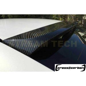 NISSAN 日産 インフィニティ Q50 V37 スカイライン セダン用 カーボン ルーフスポイラ...