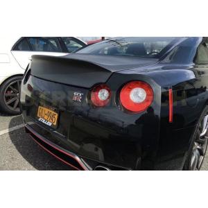 NISSAN 日産 R35 GT-R用 ダックテールタイプ カーボン トランク 2種類有 綾織カーボ...
