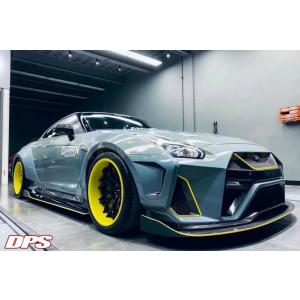 NISSAN 日産 R35 GT-R用 LTタイプ カーボン ワイドボディキット フルエアロセット ...