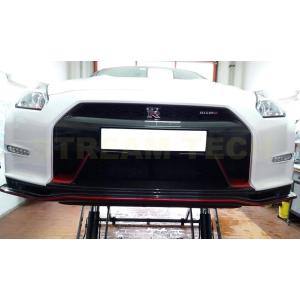 NISSAN 日産 R35 GT-R ニスモ用 カーボン フロントスポイラー リップスポイラー フロ...