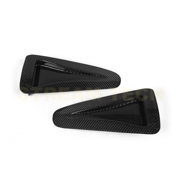 NISSAN 日産 R35 GT-R用 カーボン ボンネット インテークダクトカバー 2点セット ダ...