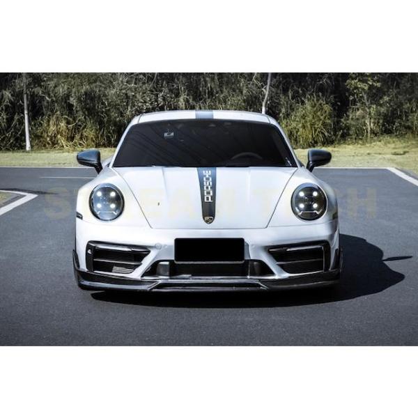 PORSCHE ポルシェ 992 カレラ用 ドライカーボン エアロ 5点セット ボディキット リップ...