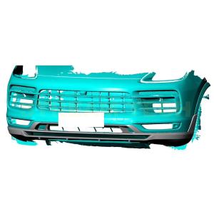 PORSCHE ポルシェ E3 カイエン SUV用 3ピース カーボン フロントスポイラー リップス...