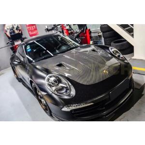 PORSCHE ポルシェ 991 カレラ用 GT2 RSタイプ カーボン ボンネット エンジンフード...