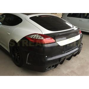 PORSCHE ポルシェ 970 パナメーラ 前期用 VRSタイプ カーボン トランクスポイラー リアスポイラー リアウイング カーボンスポイラー 綾織 970.1 Panamera S 4｜streamtech