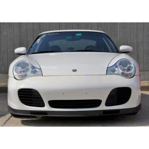 PORSCHE ポルシェ 996 ターボ C4S用 純正タイプ フロントスポイラー PU製 リップス...
