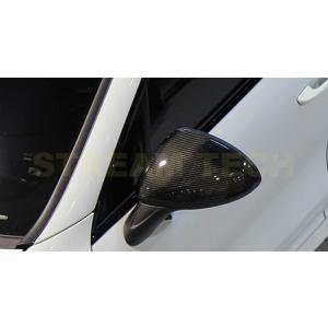 PORSCHE ポルシェ 958 カイエン 前期用 カーボン ミラーカバー 交換式 サイドミラーカバ...