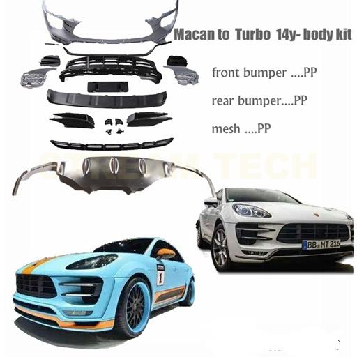 PORSCHE ポルシェ マカン用 ターボタイプ フルエアロセット ボディキット フルエアロパーツ ...