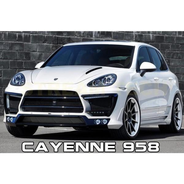 PORSCHE ポルシェ 958 カイエン用 LUMAデザイン カーボン ボンネット エンジンフード...