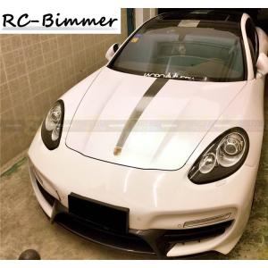 PORSCHE ポルシェ 970 パナメーラ 後期用 CARACTERタイプ フロントバンパー 2種類有 バンパー エアロパーツ FRP ハーフカーボン Porsche Panamera 970.2｜streamtech
