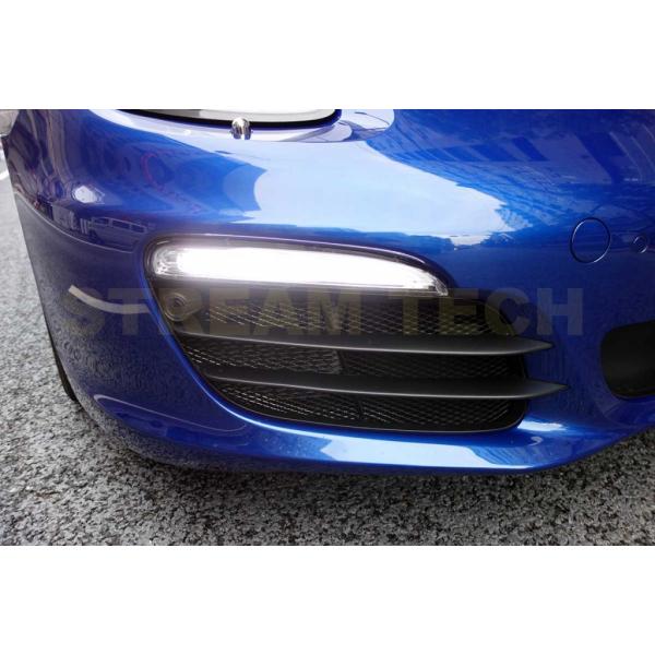 PORSCHE ポルシェ 981 ケイマン ボクスター GT4 GTS用 LED ランニング デイラ...