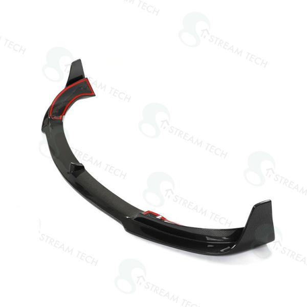 ◆テスラ モデルY用 2019年〜24年 VRS仕様カーボンフロントスポイラー/カーボンリップ/アン...