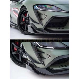 TOYOTA トヨタ A90 A91 GR スープラ用 ブラックシリーズ カーボン エアロ フロント...