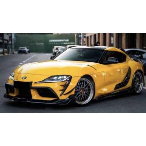 TOYOTA トヨタ A90 A91 GR スープラ用 カーボン エンジンフードガーニッシュ フード...