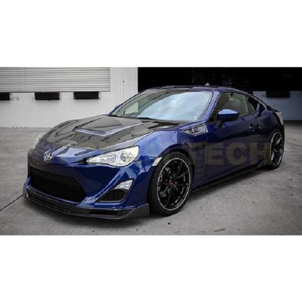 TOYOTA 86 SUBARU BRZ用 VSタイプ ダクト付き カーボン ボンネット エンジンフ...