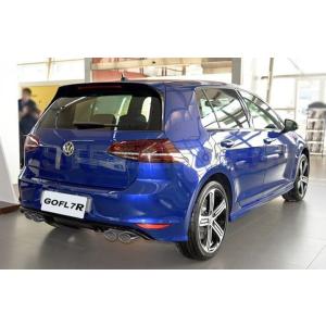 VW フォルクス ワーゲン ゴルフ7用 Rスタイル カーボン ルーフスポイラー 4点セット リアルー...