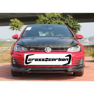 VW フォルクス ワーゲン ゴルフ7 GTI用 DTMタイプ カーボン フロントスポイラー リップス...
