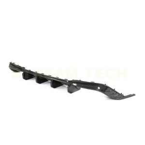 VW フォルクス ワーゲン ゴルフ8 R用 DTMタイプ カーボン リアディフューザー 4本出し 整...