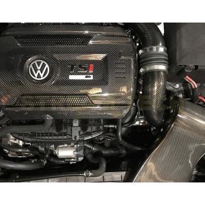 VW フォルクス ワーゲン ゴルフ7 GTI 2Lエンジン用 カーボン エンジンカバー ヘッドカバー...