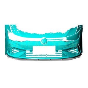 VW フォルクス ワーゲン ゴルフ8 R用 カーボン フロントスポイラー フロントリップ リップスポ...