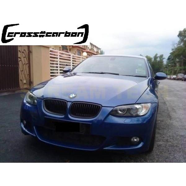 BMW E92 E93 3シリーズ 前期用 リアルカーボン キドニーグリル センターグリル フロント...