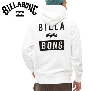 ビラボン メンズ パーカー 裏毛 サーフブランド レギュラーフィット BILLABONG BC012012 ホワイト