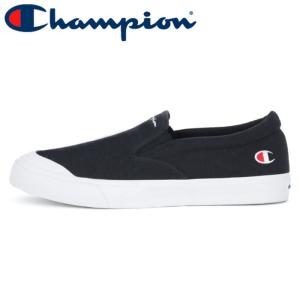 チャンピオン スニーカー ローカット シューズ スリッポン ユニセックス BC02 CHAMPION ブラック 黒色