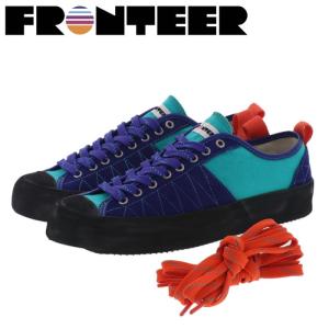 フロンティア アウトドアスニーカー ローカット シューズ FRSG03 GEMINI ブルー