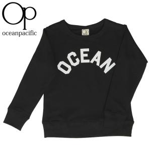 オーシャンパシフィック キッズ トレーナー スウェット 子供服 ジュニア 裏毛 OP 580020
