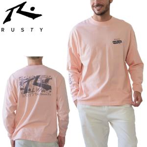 ラスティ メンズ RUSTY Tシャツ クルーネック