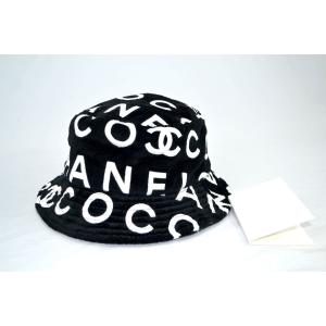 新作 CHANEL ココビーチ Cloche Hat Black シャネル クローシュ バケットハッ...