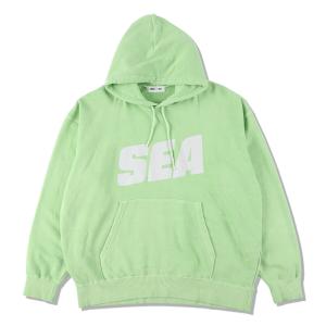 サイズ選択可 21AW  WIND AND SEA (SEA-ALIVE) HOODIE  LIME ウィン ダン シー (シー-アライブ) フーディ｜OPINION COSMETIC