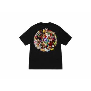 23SS Stussy Plush Tee Black ステューシー プラッシュ Tシャツ ブラック SS-589【中古】新古品