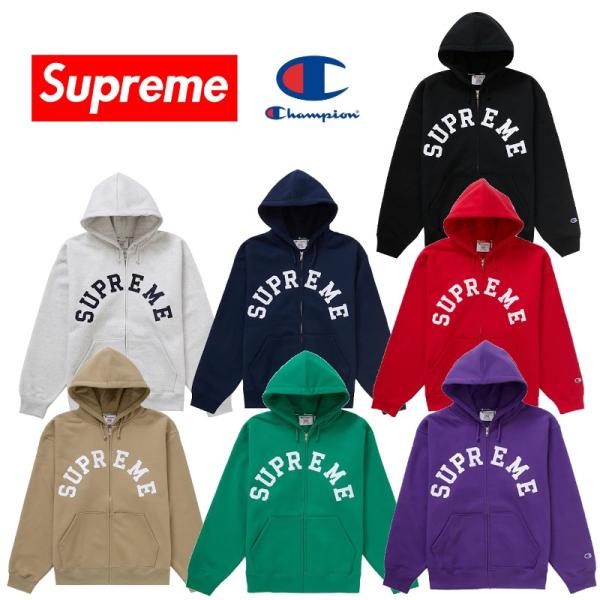 24SS Supreme Champion Zip Up H Red XL