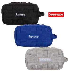 24SS Supreme Woven Utility Bag Grey