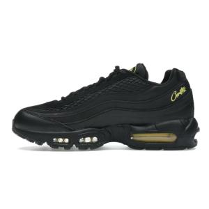 Corteiz Nike Air Max 95 Black and Tour Yellow コーテイズ ナイキ エアマックス95 ブラック アンド ツ