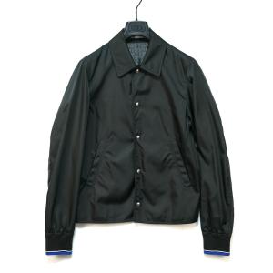 DIOR HOMME ディオール オム NEWAVE コーチジャケット テクニカル ナイロンジャケット ブラック 46サイズ 733C411I9239