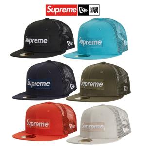 23SS Supreme Box Logo Mesh Back New Era シュプリーム ボックス ロゴ 