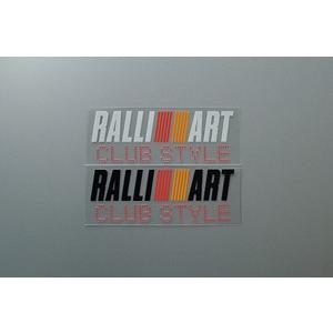 RALLIART CS 転写ステッカー  S (125ｘ45mm)