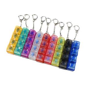 キーボードキーホルダー クリッカー 光る フィ...の詳細画像4