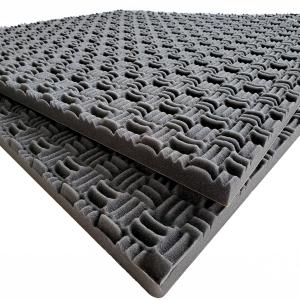 F-4LF吸音材・防音材（粘着付き）40mm厚×500mm×1000mm 4枚入り｜低