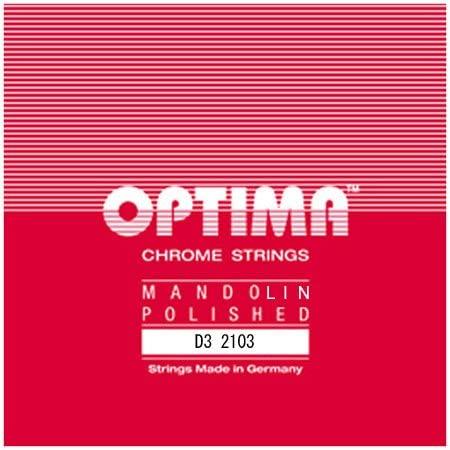 オプティマ マンドリン弦 赤 D3(普通郵便発送) OPTIMA Red (Chrome Strin...