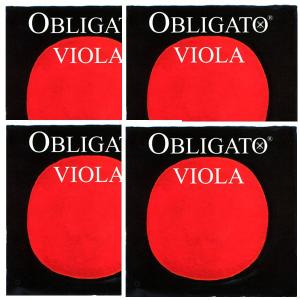 ビオラ弦オブリガートADGCセット。
