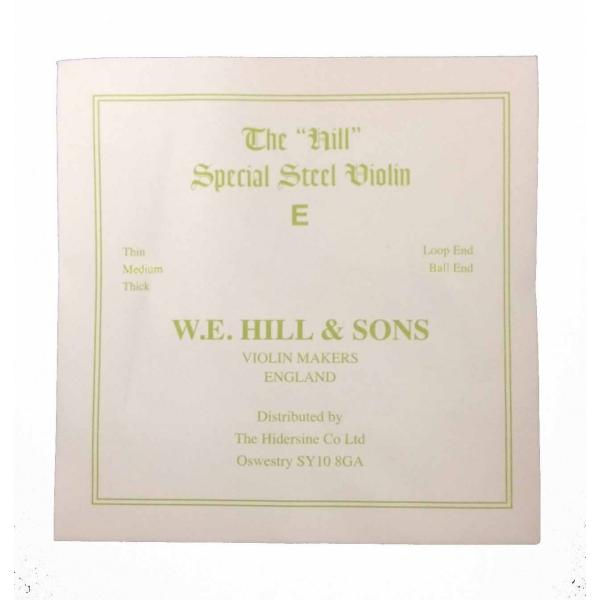 ヴァイオリン弦 ヒル E線  (普通郵便発送) Hill&amp;Sons