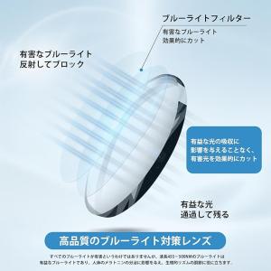 花粉メガネ 花粉サングラス ブルーライトカット...の詳細画像1