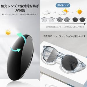 花粉メガネ 花粉サングラス ブルーライトカット...の詳細画像2