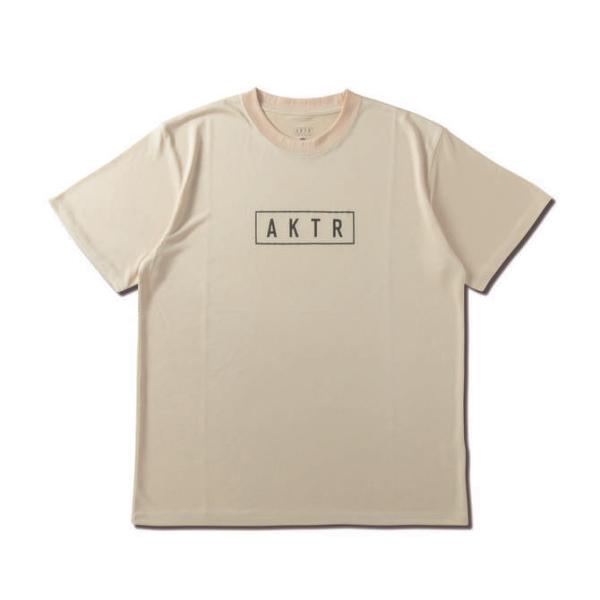 SEASONAL AKTR LOGO SPORTS TEE ECRU 124-012005